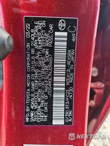 Zdjęcie 12 z 12 samochodu: 2022 TOYOTA COROLLA SE VIN:JTDS4MCE7NJ096657 - miniatura