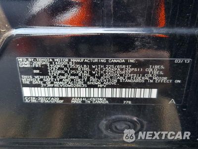 Zdjęcie 13 z 13 samochodu: 2013 TOYOTA RAV4 XLE VIN:2T3RFREV5DW028635 - miniatura