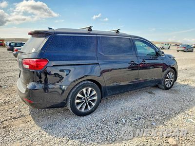 Trzecie zdjęcie samochodu z tyłu: 2015 KIA SEDONA SX VIN:KNDMC5C13F6031890 - miniatura