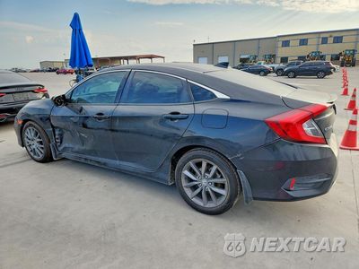 Drugie zdjęcie samochodu z przodu: 2019 HONDA CIVIC EX VIN:19XFC1F35KE008341 - miniatura