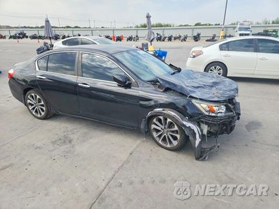 Czwarte zdjęcie samochodu z boku: 2015 HONDA ACCORD SPORT VIN:1HGCR2F56FA170594 - miniatura
