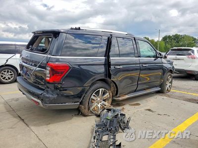 Trzecie zdjęcie samochodu z tyłu: 2023 FORD EXPEDITION LIMITED VIN:1FMJU2A84PEA06949 - miniatura