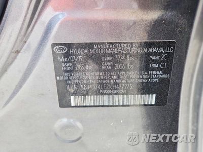 Zdjęcie 12 z 12 samochodu: 2019 HYUNDAI ELANTRA SE VIN:5NPD74LF7KH477275 - miniatura