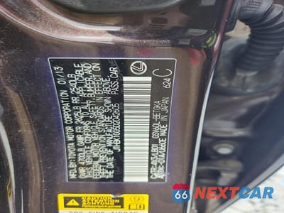 Zdjęcie 12 z 12 samochodu: 2013 LEXUS ES 350 VIN:JTHBK1GG5D2042605 - miniatura