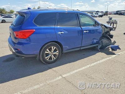 Trzecie zdjęcie samochodu z tyłu: 2019 NISSAN PATHFINDER S VIN:5N1DR2MN6KC624732 - miniatura