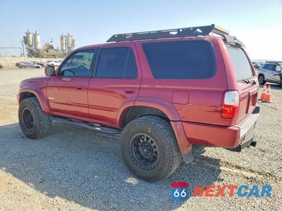 Drugie zdjęcie samochodu z przodu: 2002 TOYOTA 4RUNNER SR5 VIN:JT3HN86R520384101 - miniatura