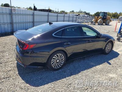 Trzecie zdjęcie samochodu z tyłu: 2022 HYUNDAI SONATA HYBRID LIMITED VIN:KMHL54JJ1NA050187 - miniatura