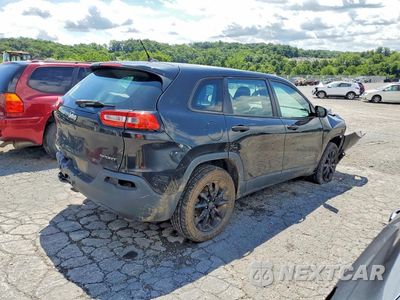 Trzecie zdjęcie samochodu z tyłu: 2015 JEEP CHEROKEE SPORT VIN:1C4PJMAB0FW503150 - miniatura