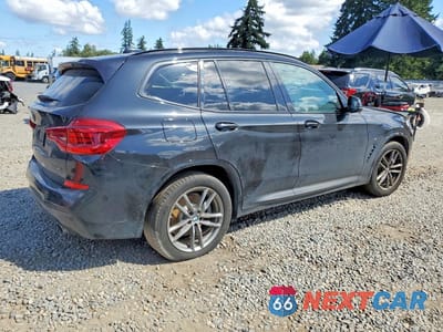 Trzecie zdjęcie samochodu z tyłu: 2019 BMW X3 XDRIVE30I VIN:5UXTR9C53KLP81305 - miniatura