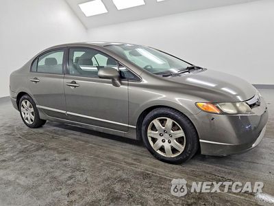 Czwarte zdjęcie samochodu z boku: 2007 HONDA CIVIC LX VIN:2HGFA16517H311993 - miniatura