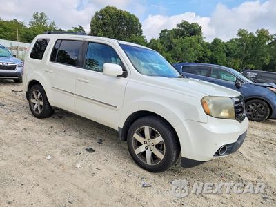 Czwarte zdjęcie samochodu z boku: 2012 HONDA PILOT TOURING VIN:5FNYF4H90CB079722 - miniatura