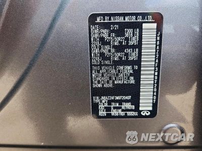 Zdjęcie 13 z 13 samochodu: 2021 INFINITI QX80 PREMIUM SELECT VIN:JN8AZ2AF3M9720407 - miniatura