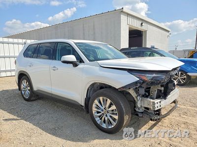 Czwarte zdjęcie samochodu z boku: 2025 TOYOTA GRAND HIGHLANDER PLATINUM VIN:5TDAAAB53SS087599 - miniatura