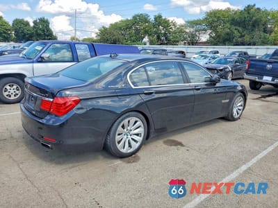 Trzecie zdjęcie samochodu z tyłu: 2011 BMW 750 LI VIN:WBAKX8C54BC198266 - miniatura