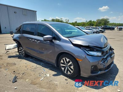 Czwarte zdjęcie samochodu z boku: 2026 HONDA ODYSSEY EXL VIN:5FNRL6H63TB015530 - miniatura