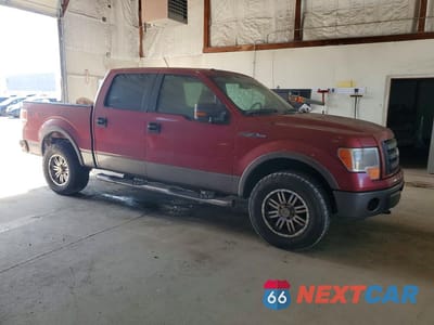 Czwarte zdjęcie samochodu z boku: 2009 FORD F150 SUPERCREW VIN:1FTPW14V69FA91908 - miniatura