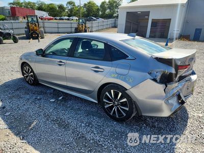Drugie zdjęcie samochodu z przodu: 2022 HONDA CIVIC EX VIN:2HGFE1F7XNH319352 - miniatura