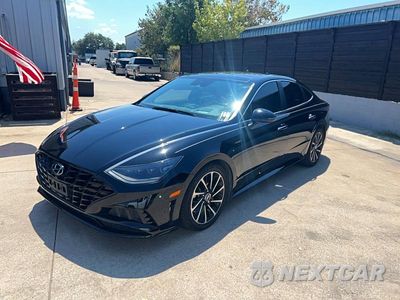 Drugie zdjęcie samochodu z przodu: 2021 HYUNDAI SONATA LIMITED VIN:5NPEH4J28MH088990 - miniatura