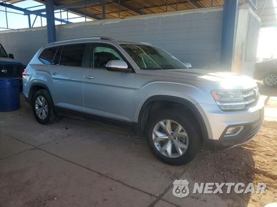 Czwarte zdjęcie samochodu z boku: 2018 VOLKSWAGEN ATLAS SEL VIN:1V2MR2CA9JC515794 - miniatura