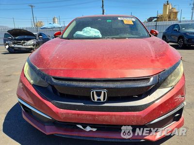 Piąte zdjęcie samochodu w środku: 2020 HONDA CIVIC LX VIN:19XFC2F69LE005508 - miniatura