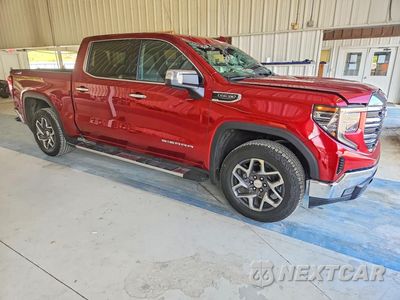 Czwarte zdjęcie samochodu z boku: 2025 GMC SIERRA K1500 SLT VIN:3GTUUDED6SG127231 - miniatura