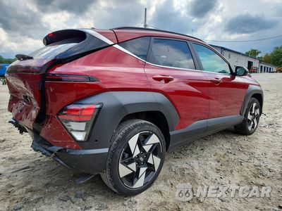 Trzecie zdjęcie samochodu z tyłu: 2024 HYUNDAI KONA LIMITED VIN:KM8HECA37RU101987 - miniatura