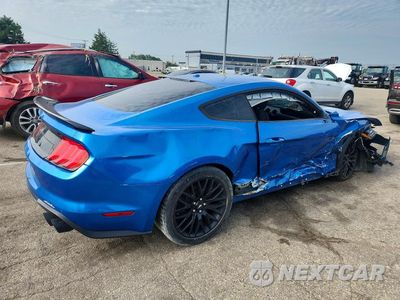 Trzecie zdjęcie samochodu z tyłu: 2019 FORD MUSTANG GT VIN:1FA6P8CFXK5117231 - miniatura