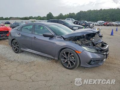 Czwarte zdjęcie samochodu z boku: 2020 HONDA CIVIC SPORT VIN:2HGFC2F89LH575306 - miniatura