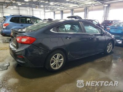 Trzecie zdjęcie samochodu z tyłu: 2016 CHEVROLET CRUZE LT VIN:1G1BE5SM2G7301760 - miniatura