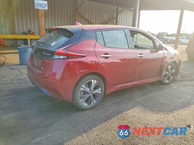 Trzecie zdjęcie samochodu z tyłu: 2022 NISSAN LEAF SL PLUS VIN:1N4BZ1DV7NC550270 - miniatura