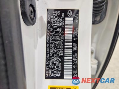 Zdjęcie 12 z 12 samochodu: 2013 LEXUS CT 200 VIN:JTHKD5BH8D2125219 - miniatura