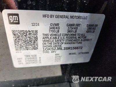 Zdjęcie 13 z 13 samochodu: 2025 GMC YUKON XL DENALI VIN:1GKS2JRL3SR156672 - miniatura