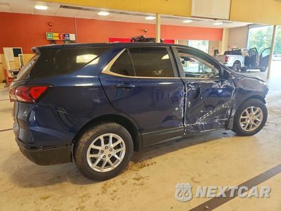 Trzecie zdjęcie samochodu z tyłu: 2022 CHEVROLET EQUINOX LT VIN:3GNAXUEV6NL198922 - miniatura