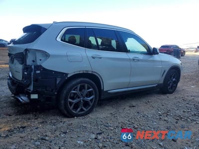 Trzecie zdjęcie samochodu z tyłu: 2022 BMW X3 SDRIVE30I VIN:5UX43DP00N9M68107 - miniatura