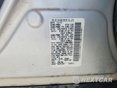 Zdjęcie 13 z 13 samochodu: 2018 NISSAN ROGUE SL VIN:JN8AT2MV1JW317480 - miniatura