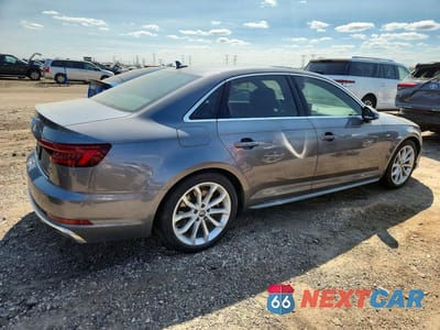 Trzecie zdjęcie samochodu z tyłu: 2019 AUDI A4 PREMIUM PLUS VIN:WAUENAF42KN002522 - miniatura