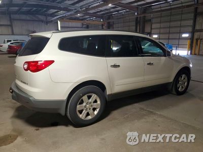 Trzecie zdjęcie samochodu z tyłu: 2011 CHEVROLET TRAVERSE LT VIN:1GNKRGED7BJ290700 - miniatura