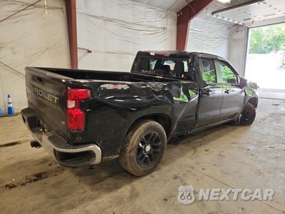 Trzecie zdjęcie samochodu z tyłu: 2023 CHEVROLET SILVERADO K1500 LT-L VIN:1GCRDKEK6PZ157328 - miniatura