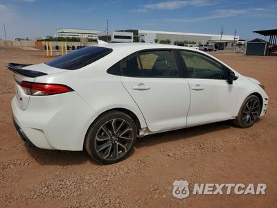 Trzecie zdjęcie samochodu z tyłu: 2021 TOYOTA COROLLA SE VIN:JTDS4MCEXMJ067877 - miniatura