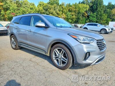 Czwarte zdjęcie samochodu z boku: 2017 HYUNDAI SANTA FE LIMITED ULTIMATE VIN:KM8SR4HF8HU170878 - miniatura
