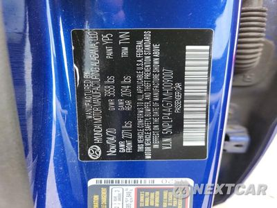 Zdjęcie 13 z 13 samochodu: 2021 HYUNDAI ELANTRA LIMITED VIN:5NPLP4AG7MH009007 - miniatura