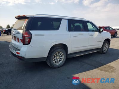 Trzecie zdjęcie samochodu z tyłu: 2023 CHEVROLET SUBURBAN K1500 LT VIN:1GNSKCKD7PR130567 - miniatura