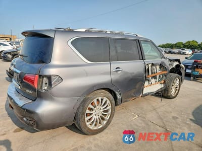 Trzecie zdjęcie samochodu z tyłu: 2015 INFINITI QX80 BASE VIN:JN8AZ2NCXF9371832 - miniatura
