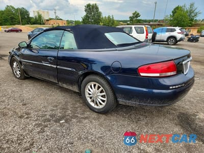 Drugie zdjęcie samochodu z przodu: 2001 CHRYSLER SEBRING LIMITED VIN:1C3EL65U41N626414 - miniatura
