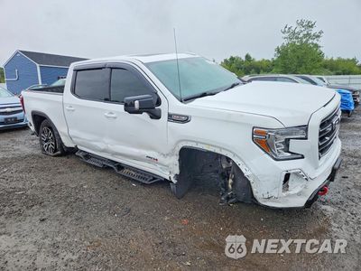 Czwarte zdjęcie samochodu z boku: 2019 GMC SIERRA K1500 AT4 VIN:3GTP9EEL5KG114143 - miniatura