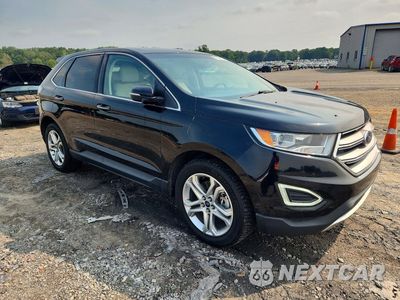 Czwarte zdjęcie samochodu z boku: 2017 FORD EDGE TITANIUM VIN:2FMPK4K98HBB91555 - miniatura