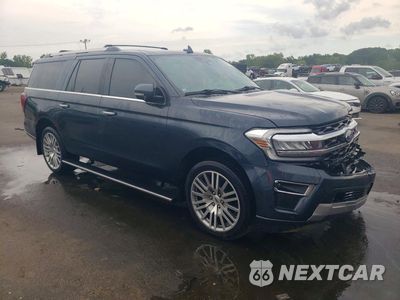 Czwarte zdjęcie samochodu z boku: 2024 FORD EXPEDITION MAX LIMITED VIN:1FMJK2A81REA16573 - miniatura