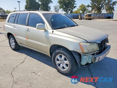 Czwarte zdjęcie samochodu z boku: 2003 TOYOTA HIGHLANDER LIMITED VIN:JTEGF21A130086046 - miniatura