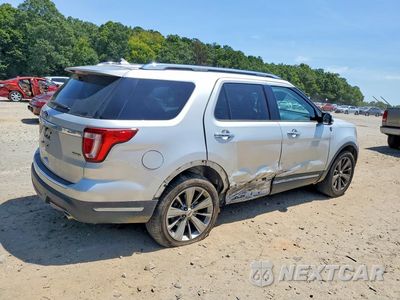 Trzecie zdjęcie samochodu z tyłu: 2018 FORD EXPLORER LIMITED VIN:1FM5K8F82JGB66634 - miniatura