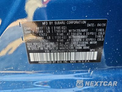 Zdjęcie 14 z 14 samochodu: 2026 SUBARU CROSSTREK WILDERNESS VIN:4S4GUHU68T3765939 - miniatura